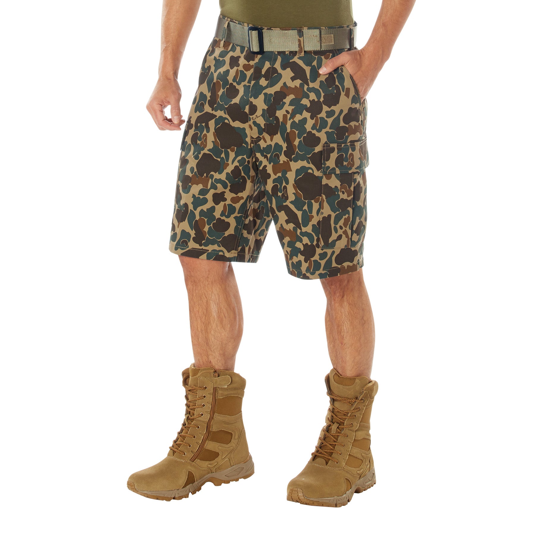 Fred Bear Camo BDU Cargo Shorts