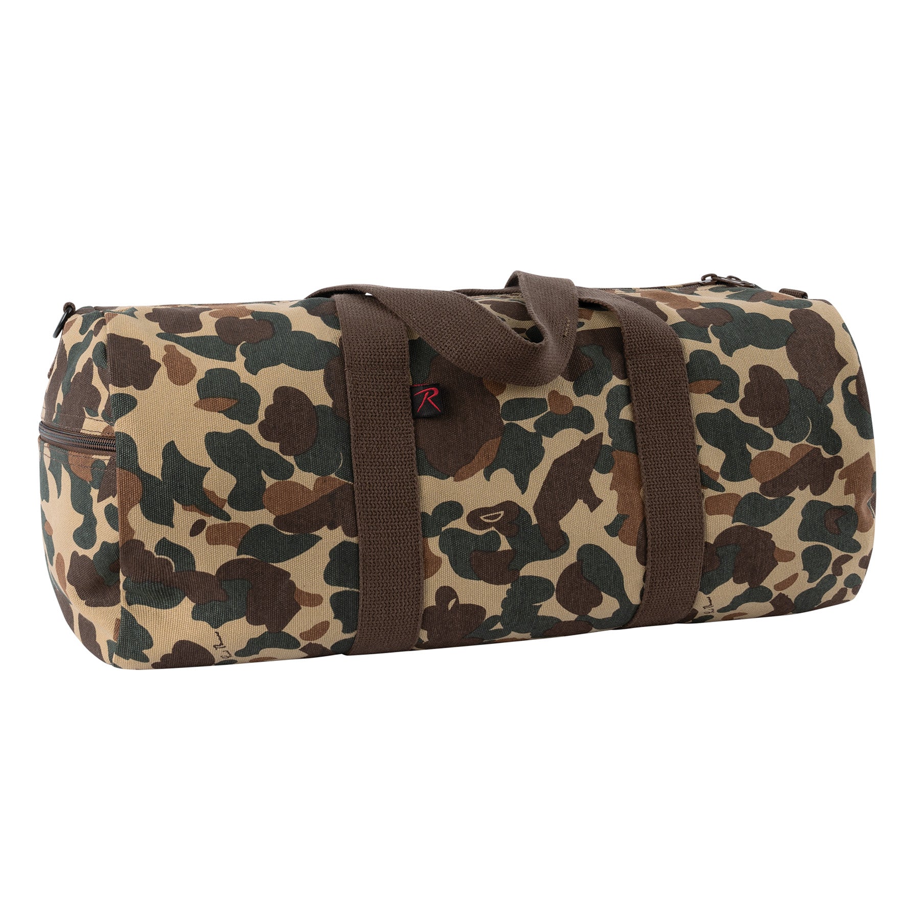Fred Bear Camo Canvas Shoulder Duffle Bag