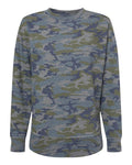 Women's Weekend Crewneck Sweatshirt Vintage Camo