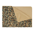 Fred Bear Camo Fleece Throw Blanket