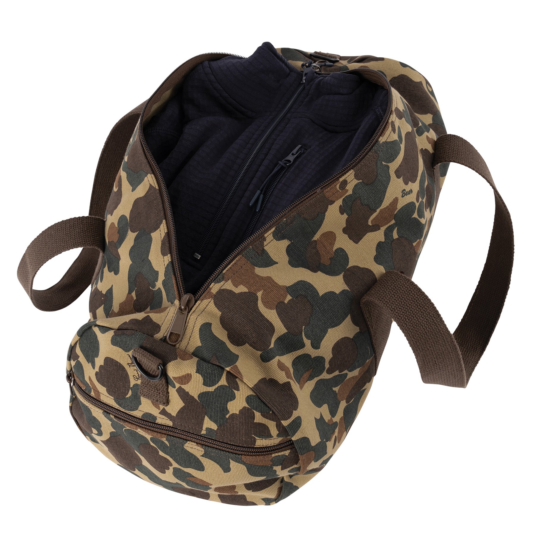 Fred Bear Camo Canvas Shoulder Duffle Bag