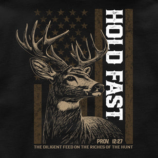 HOLD FAST - Deer Flag Men’s Hoodie