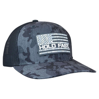 HOLD FAST Dark Grey Desert Camo Men’s Cap