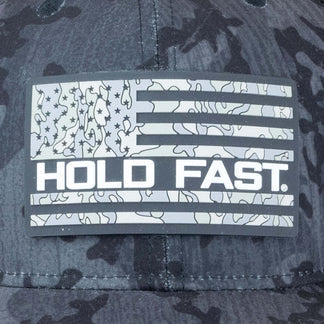 HOLD FAST Dark Grey Desert Camo Men’s Cap
