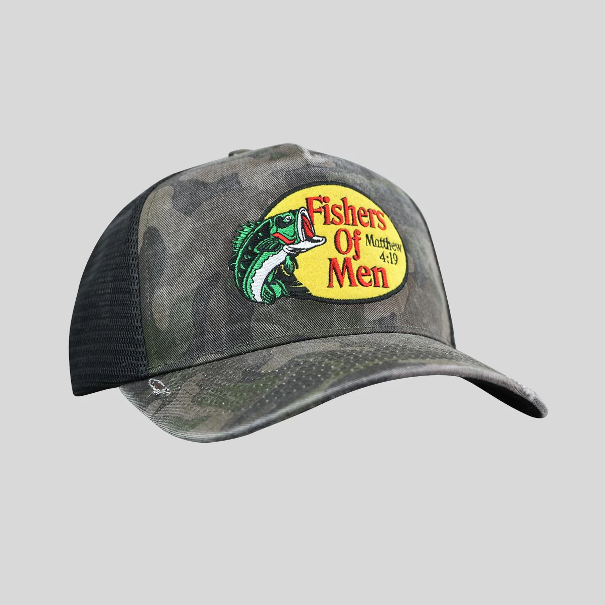 Kerusso Mens Cap Fishers Of Men Camo