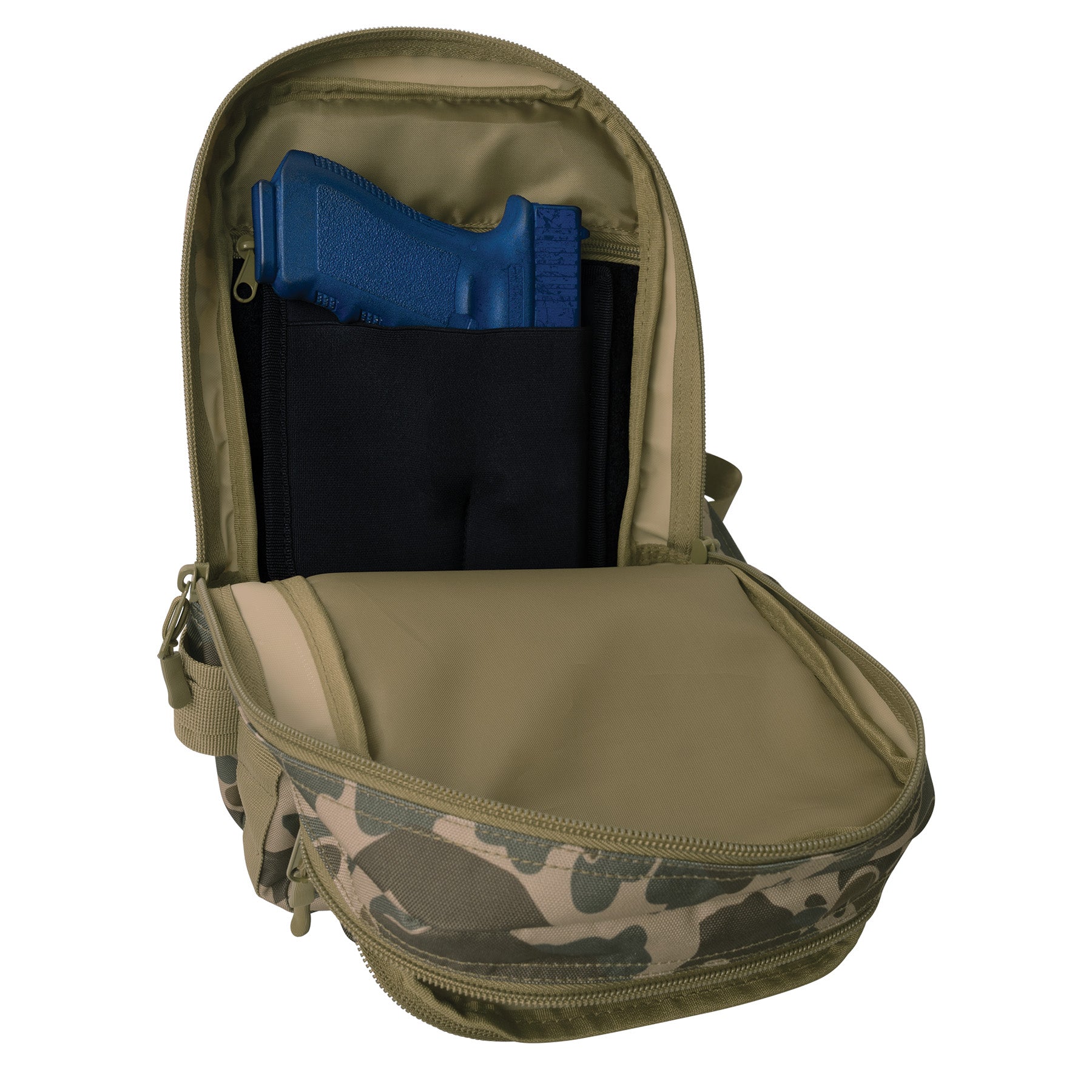 Fred Bear Camo Tactical Traveler Sling Bag