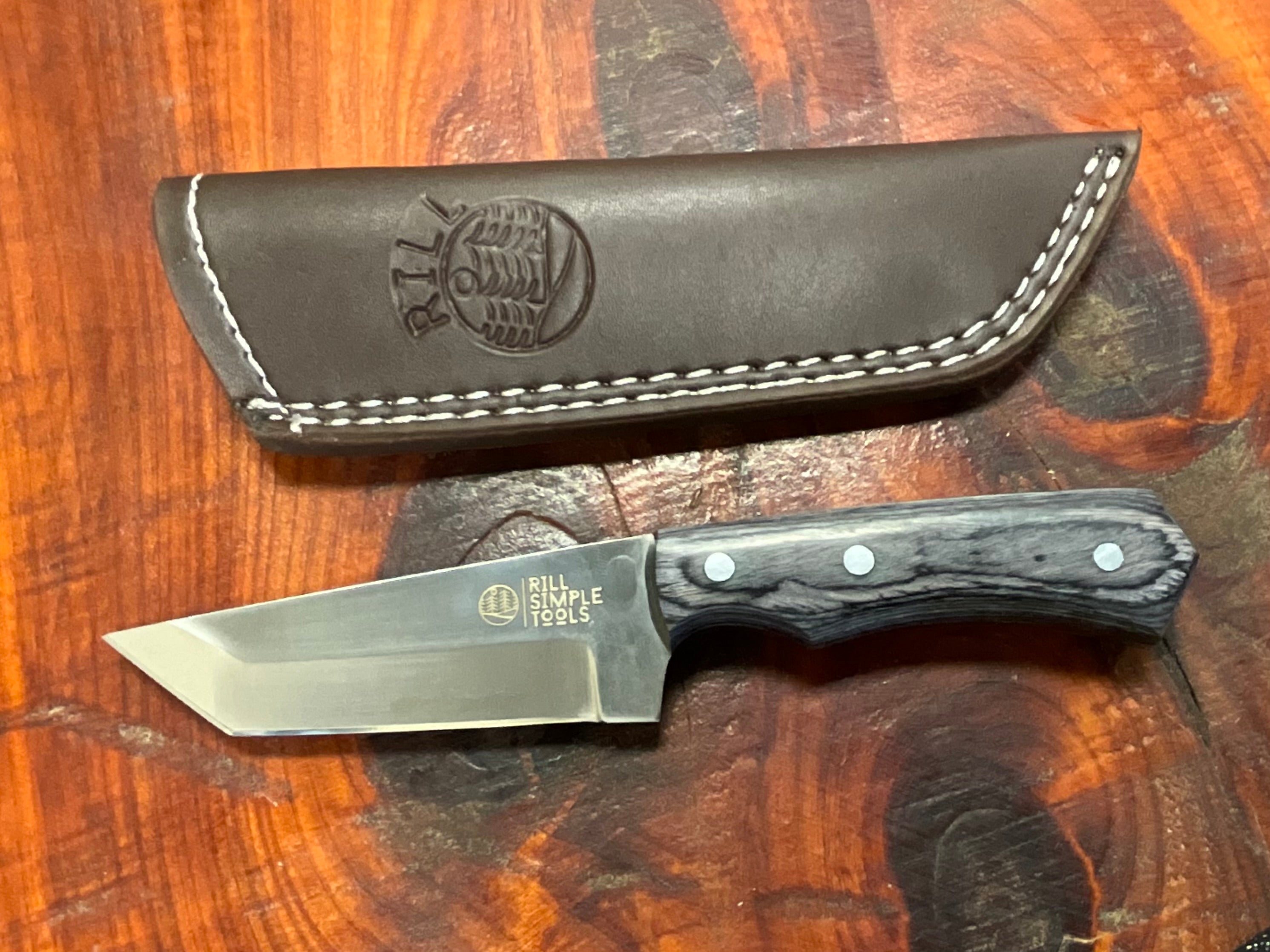 THE RILL SIMPLE TOOLS BLADE RUNNER Katana Style Knife 058