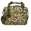 Bison 12 Can - Duck Camo SoftPak Cooler