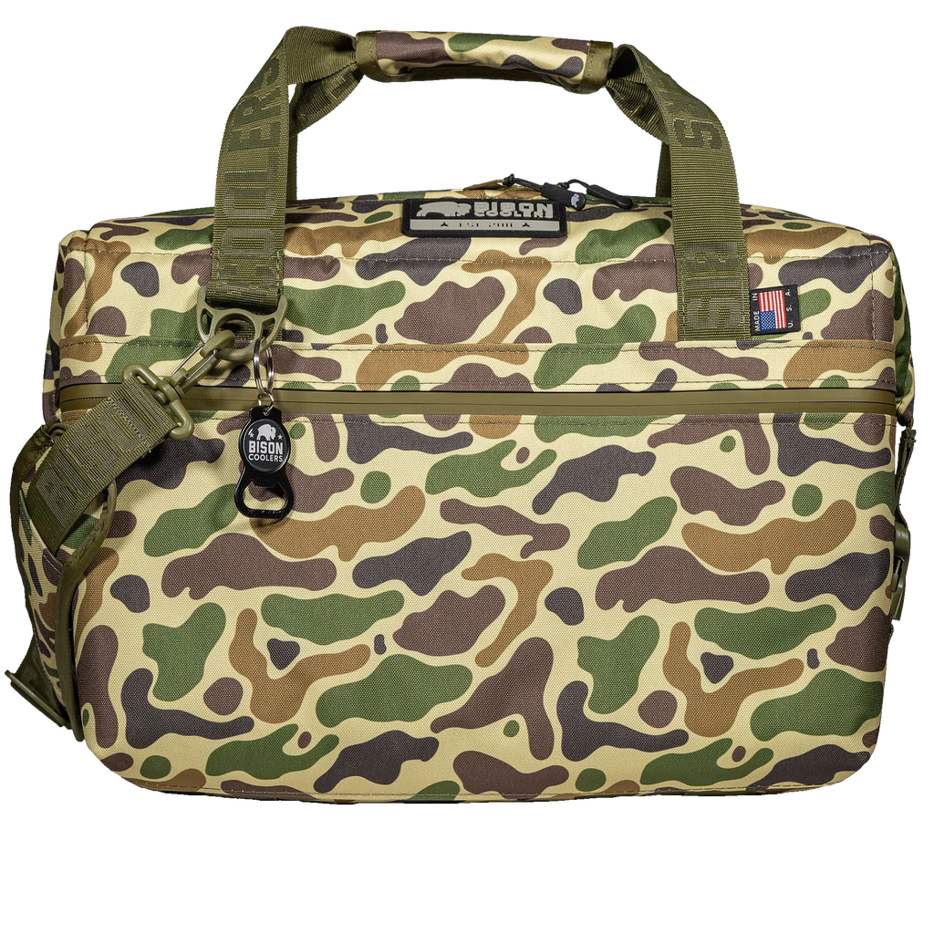 Bison 24 Can - Duck Camo SoftPak Cooler