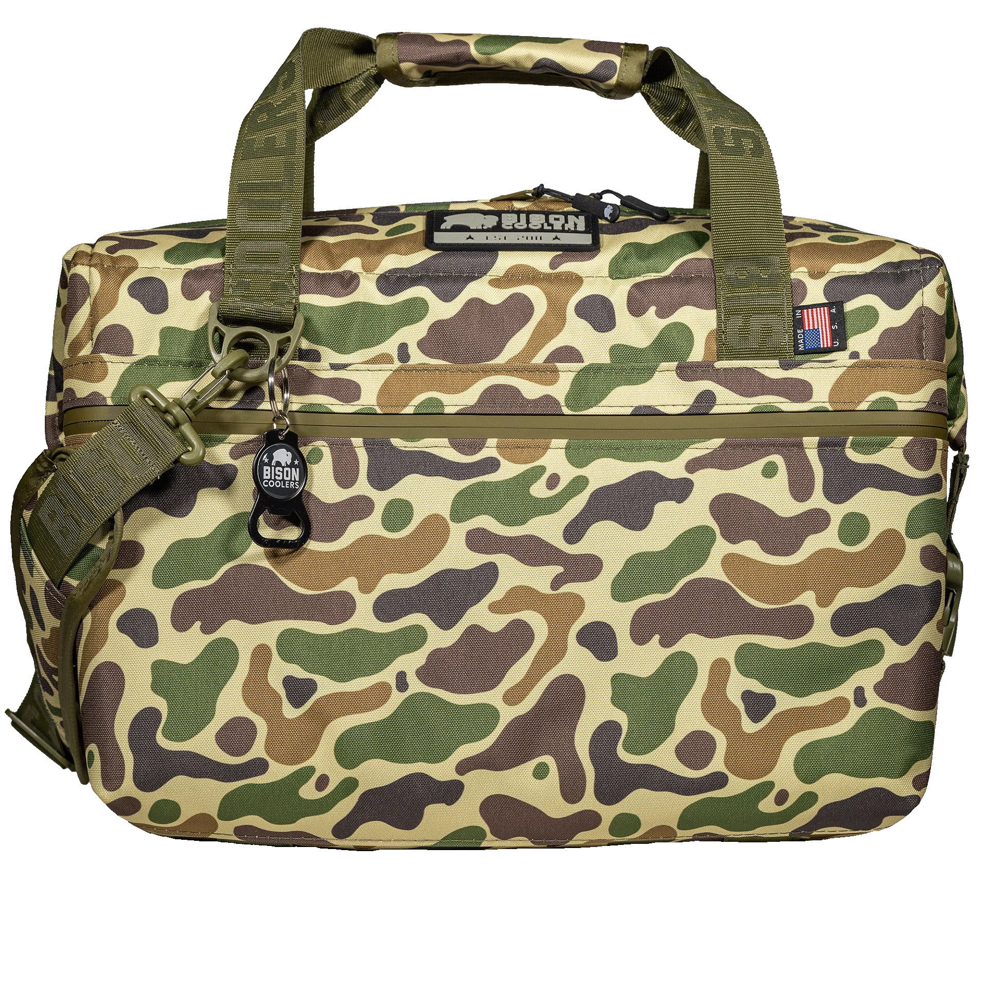 Bison 24 Can - Duck Camo SoftPak Cooler