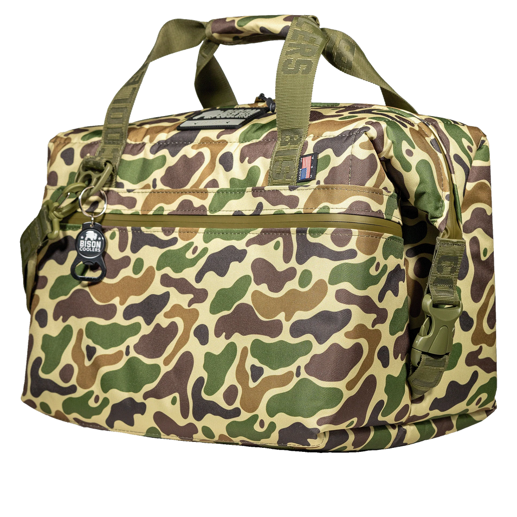 Bison 24 Can - Duck Camo SoftPak Cooler