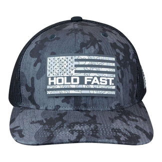 HOLD FAST Dark Grey Desert Camo Men’s Cap