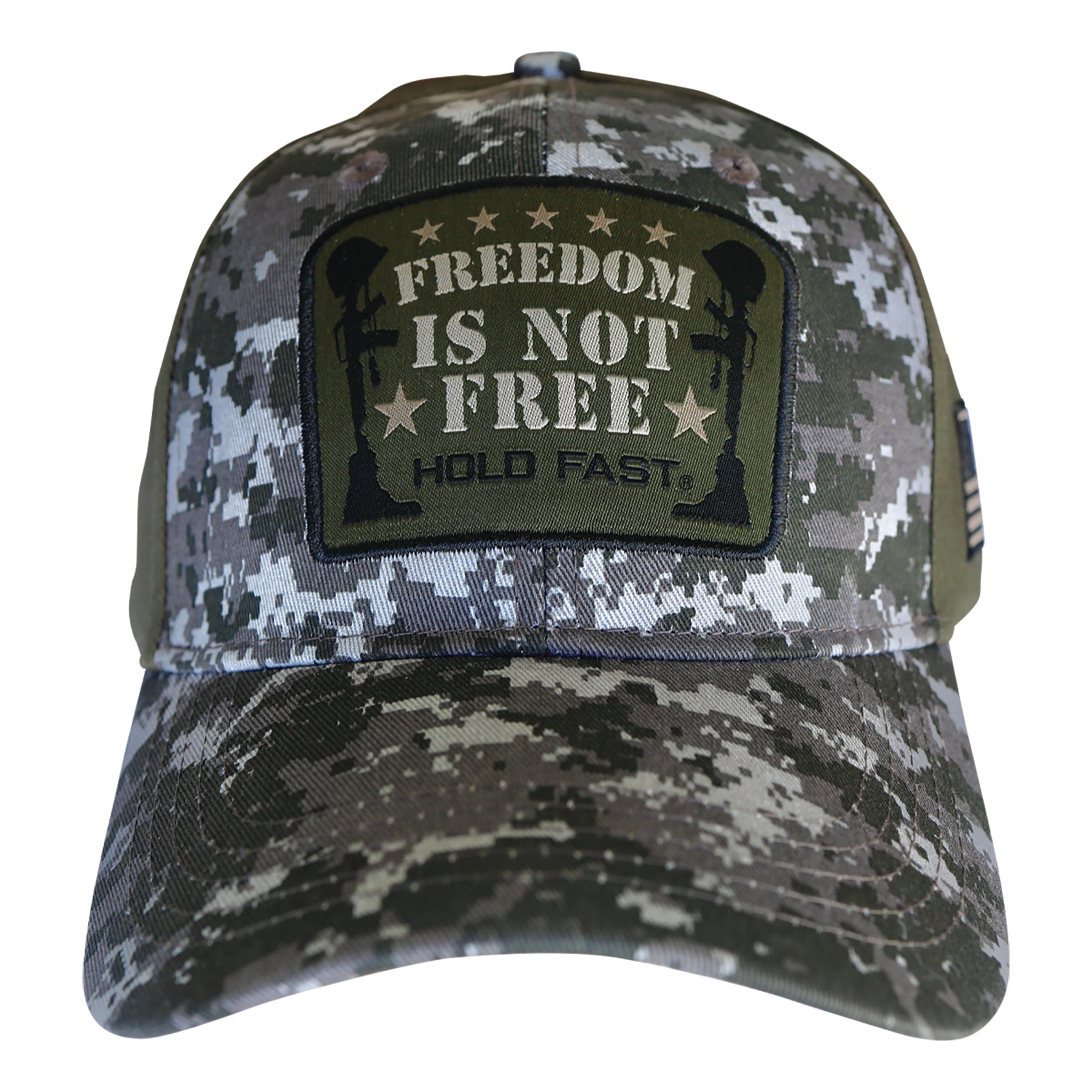 HOLD FAST Freedom Is Not Free Men’s Cap