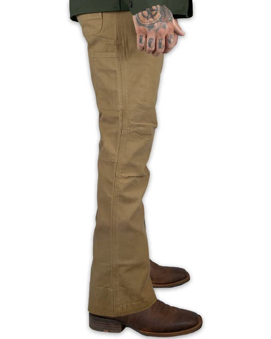 OFF THE GRID TRAILBLAZER BOOT CUT PANTS - COYOTE