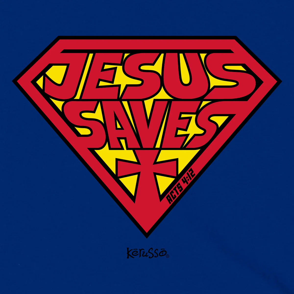 Kerusso Kids T-Shirt Jesus Saves