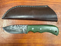THE RILL SIMPLE TOOLS SLAN FLINT KNAPPED SKINNER WITH SHEATH 513