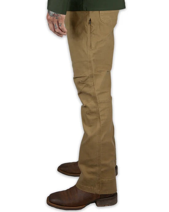 OFF THE GRID TRAILBLAZER BOOT CUT PANTS - COYOTE