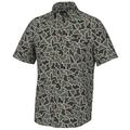 Low Country Button Down Dog and Moon camo