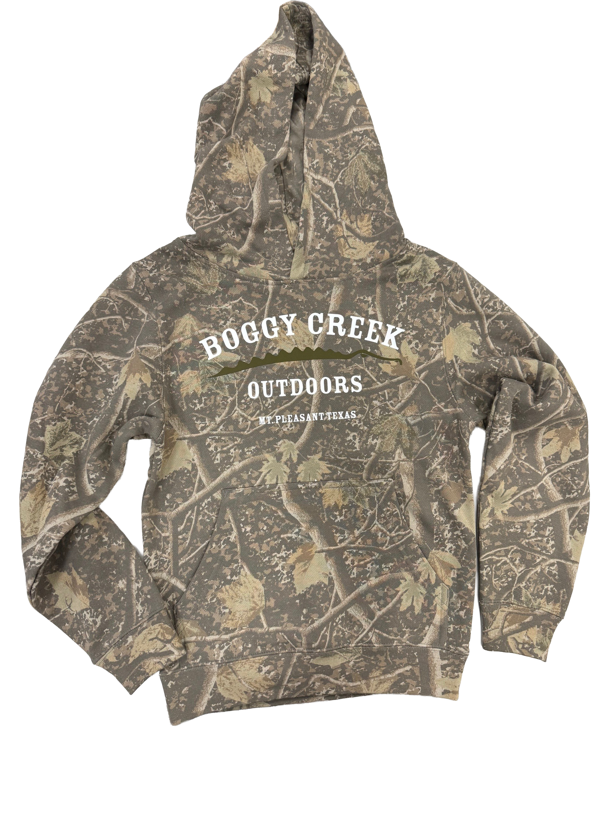 BCO Youth Midweight Hooded Sweatshirt Deadwood Camo