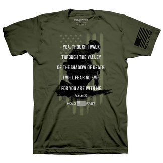 Hold Fast - Psalm 23 T-Shirt