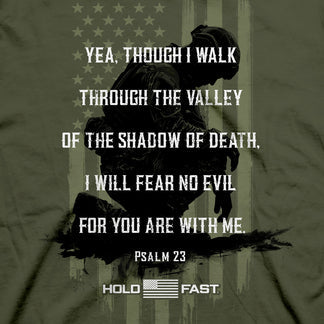 Hold Fast - Psalm 23 T-Shirt