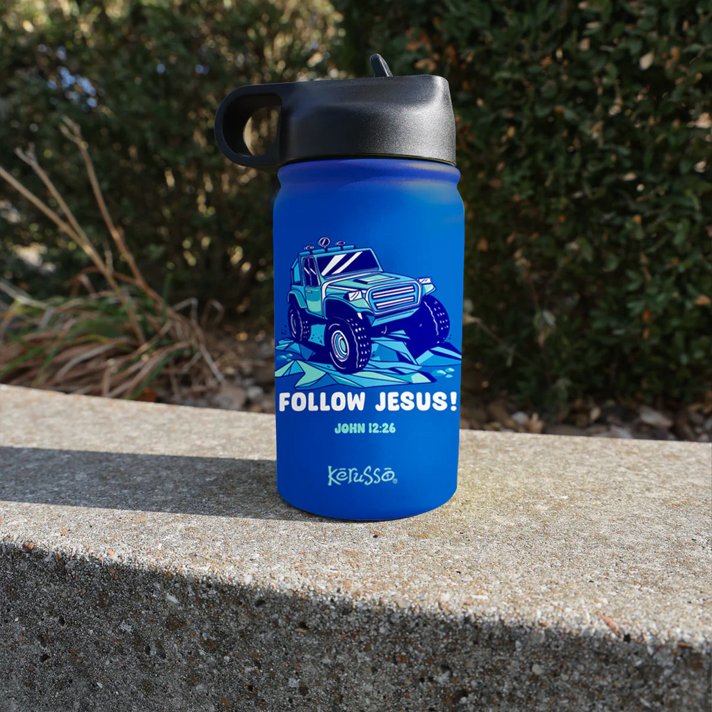 Kerusso 12 oz Sport Bottle Follow Jesus