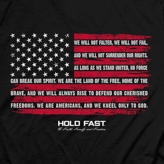 Hold Fast - We Will Not Falter T-Shirt
