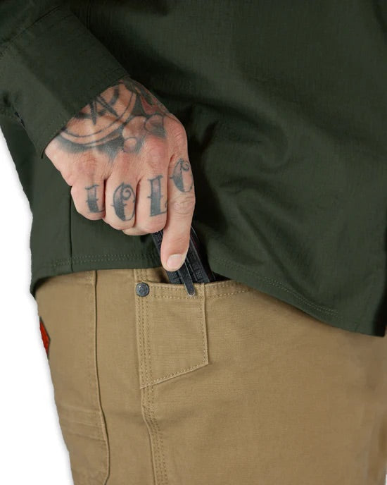 OFF THE GRID TRAILBLAZER BOOT CUT PANTS - COYOTE
