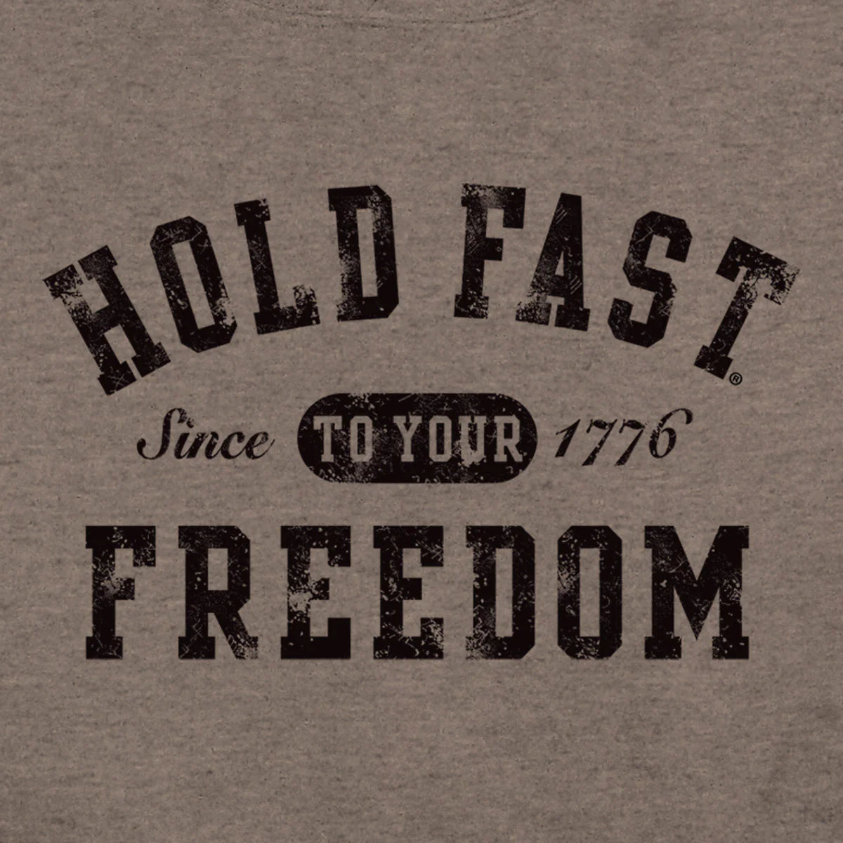 HOLD FAST Freedom Crest Men's Hoodie