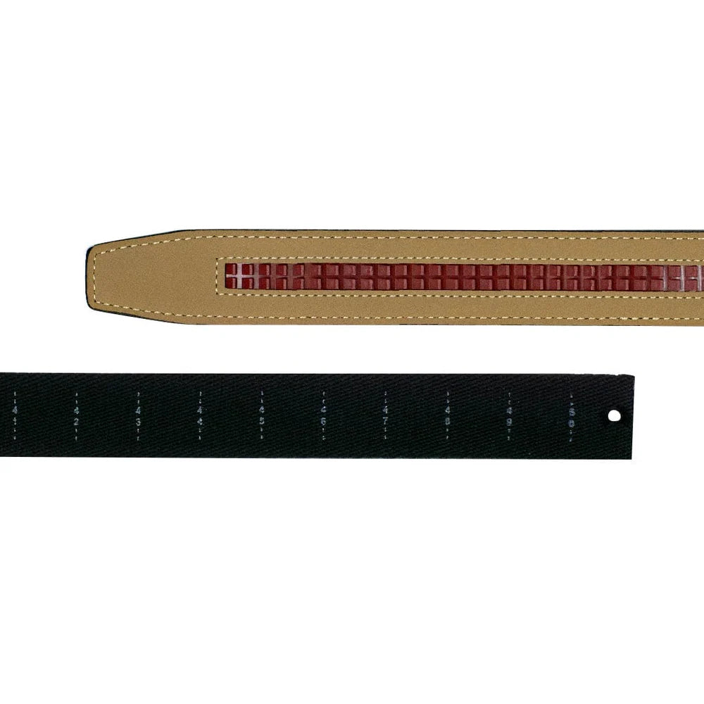 NexBelt Hampton USA Flag Golf Ribbon Ratchet Belt 1.38" [35mm]