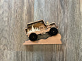 3D jeep plaque