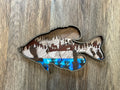 3D Crappie plaque