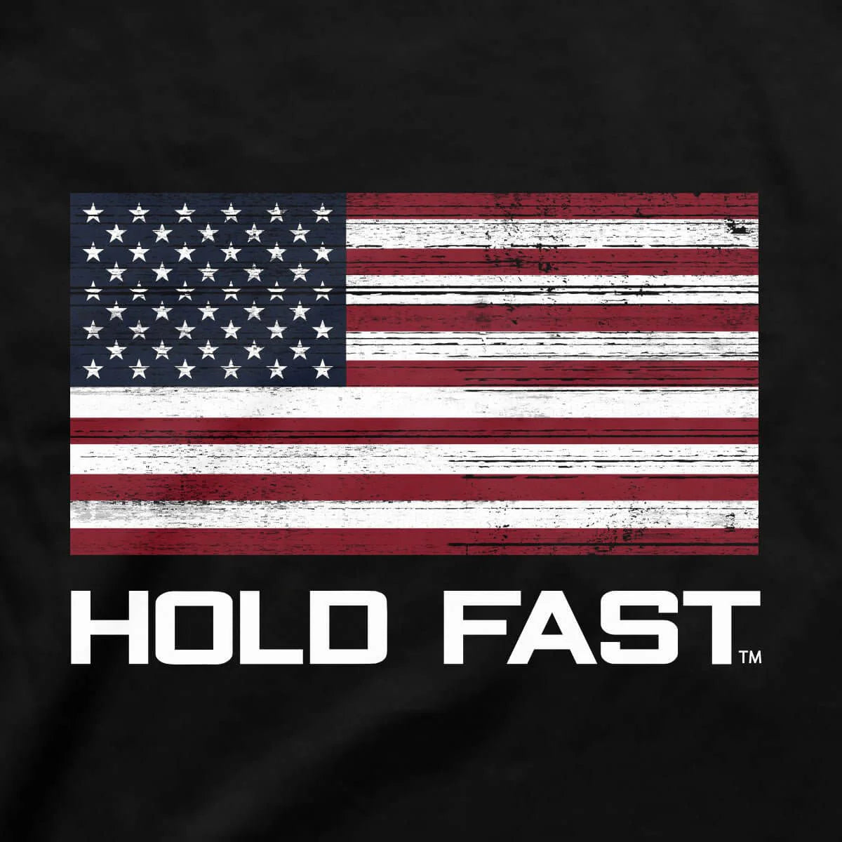 HOLD FAST American Flag Men's T-Shirt