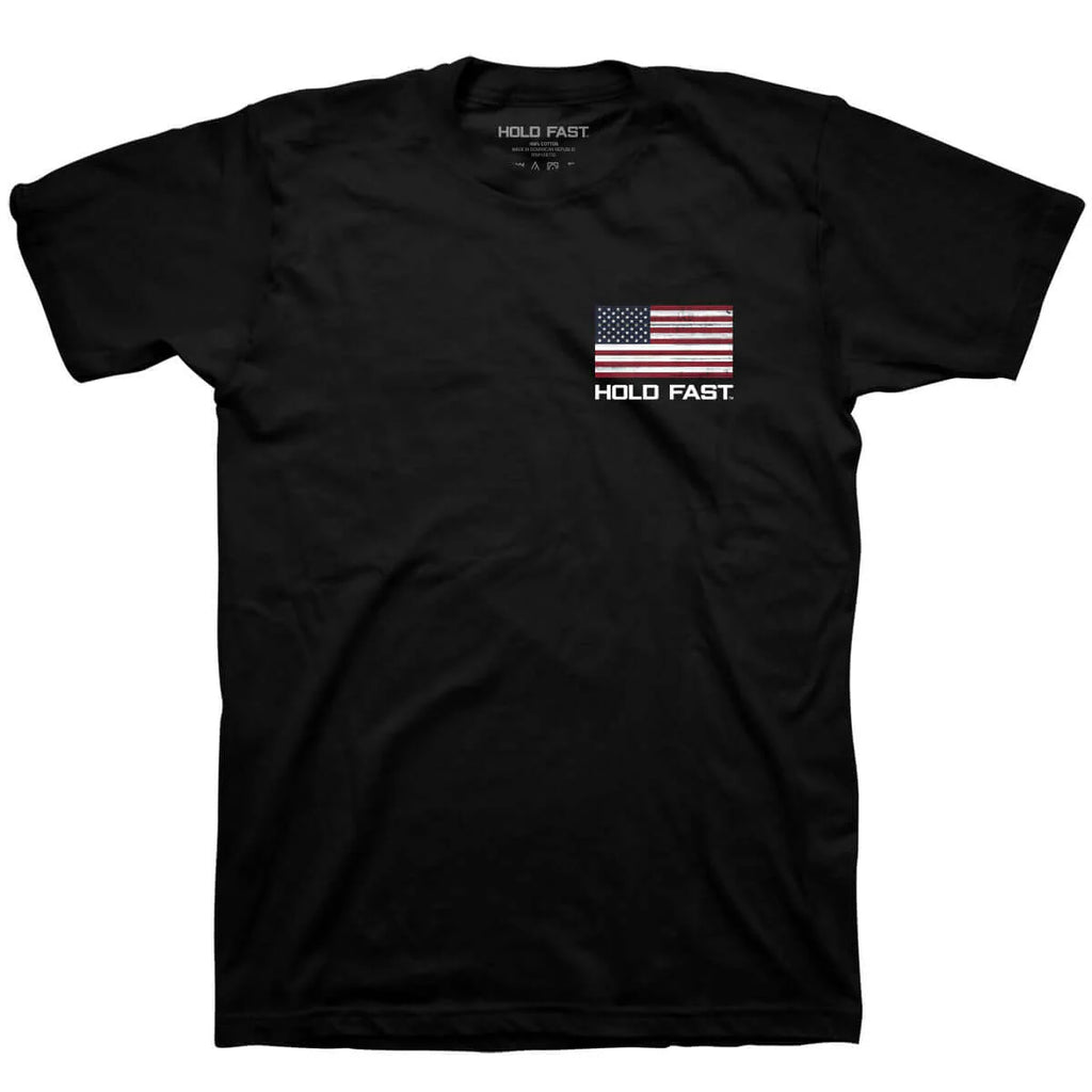 HOLD FAST American Flag Men's T-Shirt