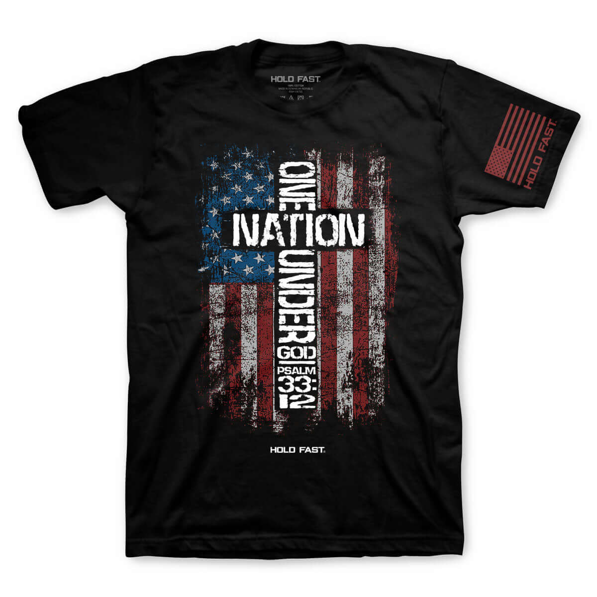 HOLD FAST One Nation Under God Men's T-Shirt