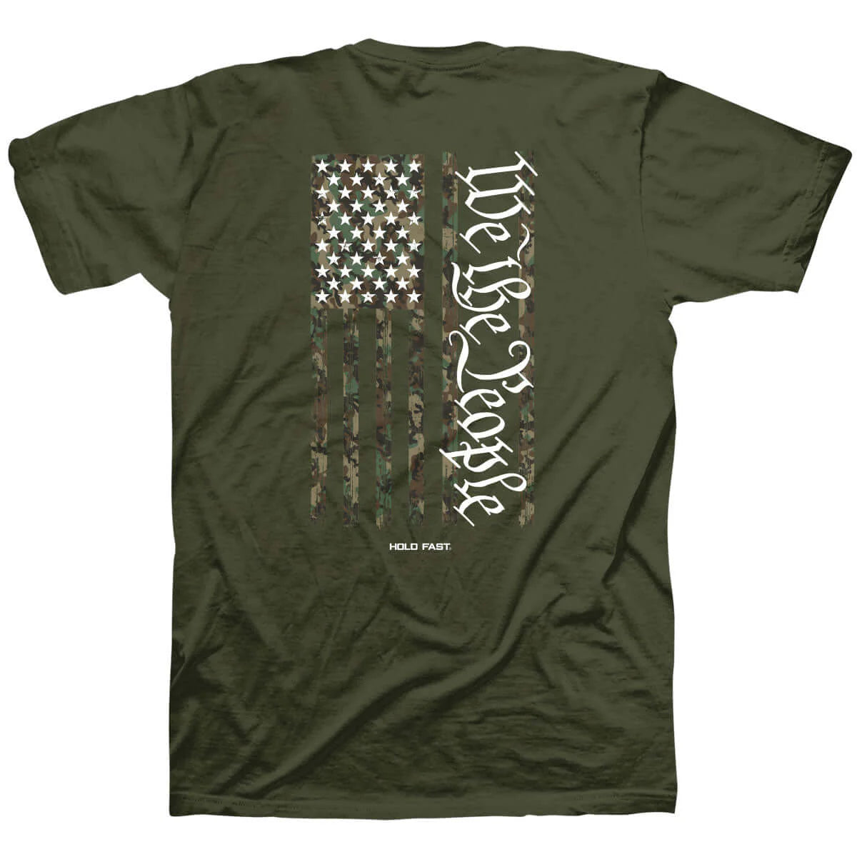 HOLD FAST We The People Camo Men's T-Shirt