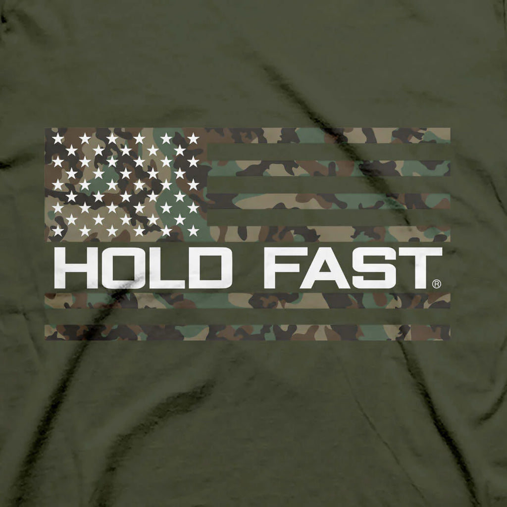 HOLD FAST We The People Camo Men's T-Shirt
