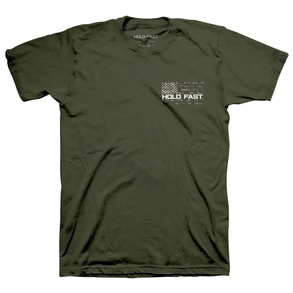 HOLD FAST We The People Camo Men's T-Shirt