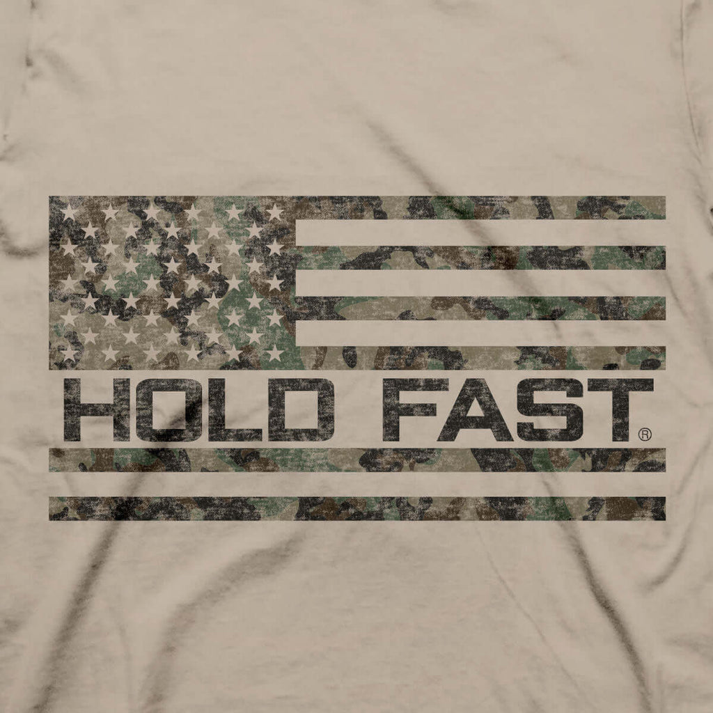 HOLD FAST Pro Faith Freedom Eagle Men's T-Shirt