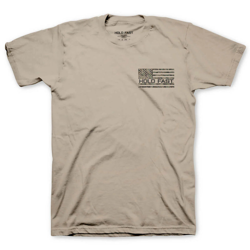 HOLD FAST Pro Faith Freedom Eagle Men's T-Shirt