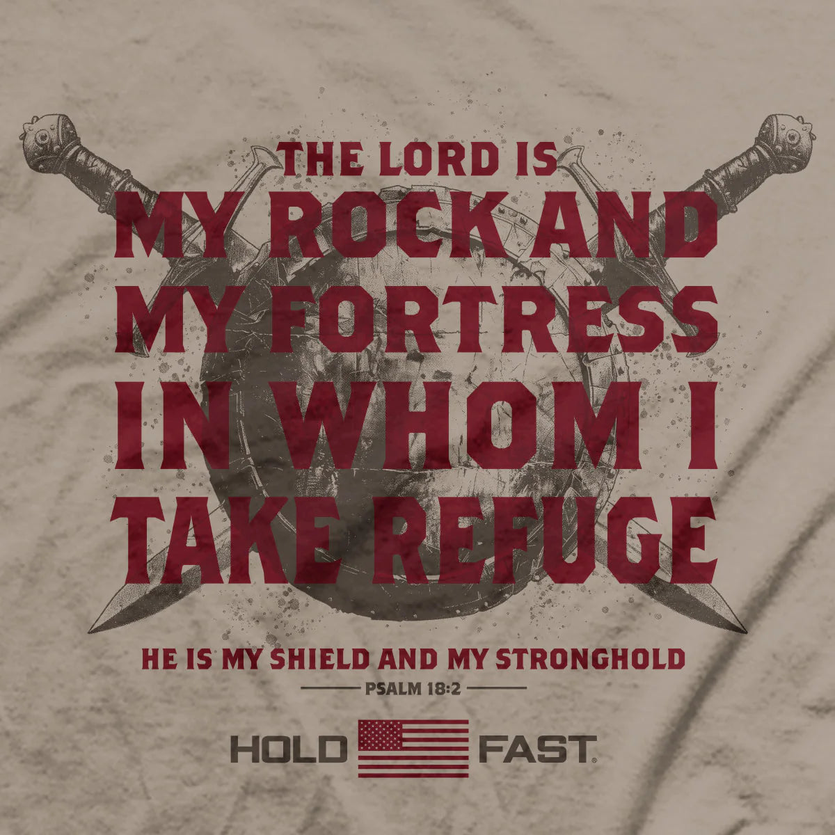 HOLD FAST Fortress Shield Men's T-Shirt