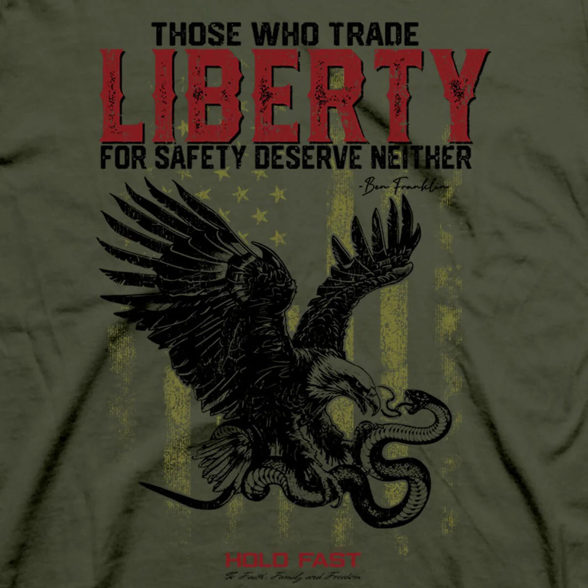 HOLD FAST Liberty Eagle Men's T-Shirt