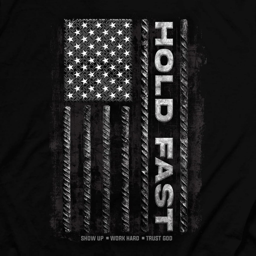 HOLD FAST Rebar Flag Men's T-Shirt