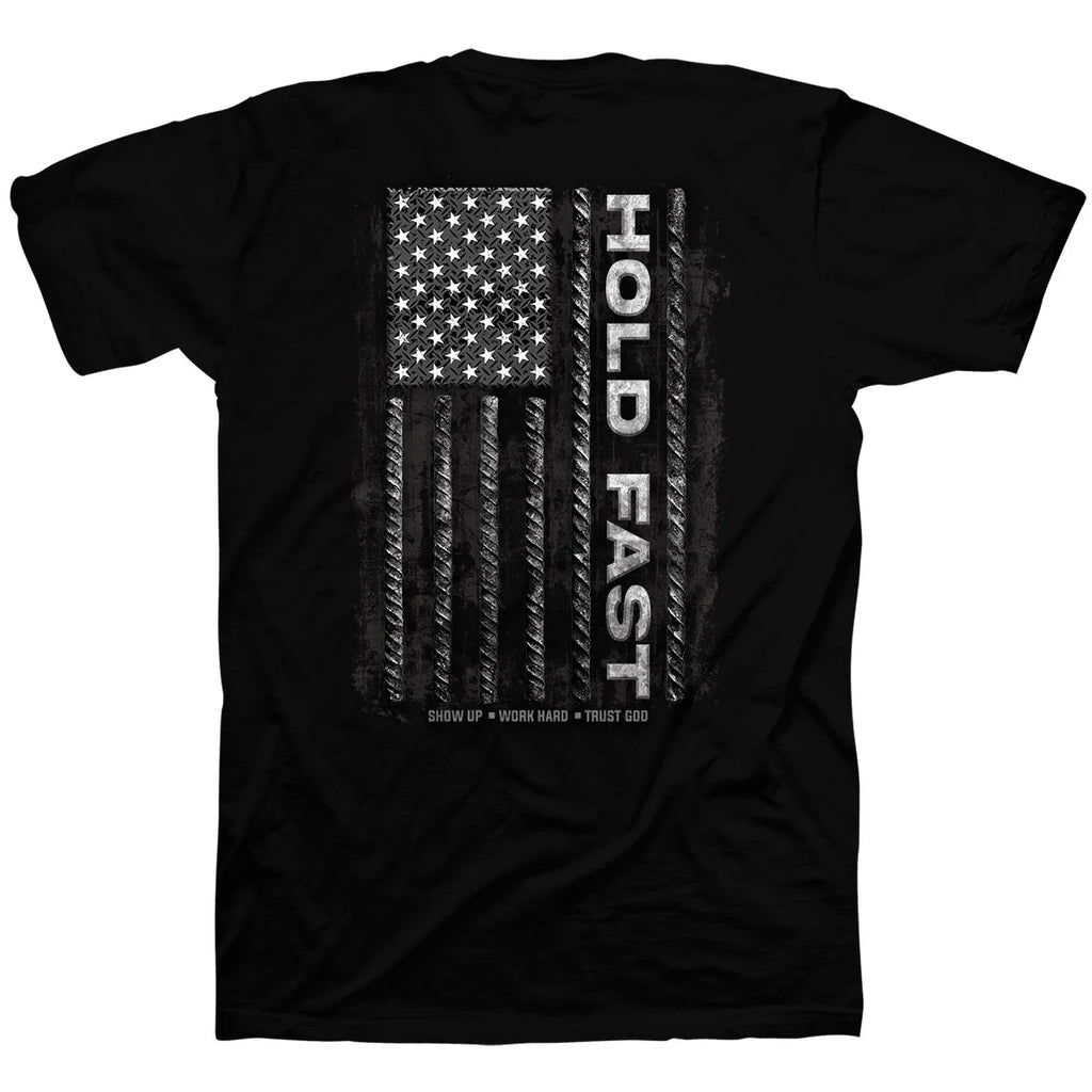 HOLD FAST Rebar Flag Men's T-Shirt