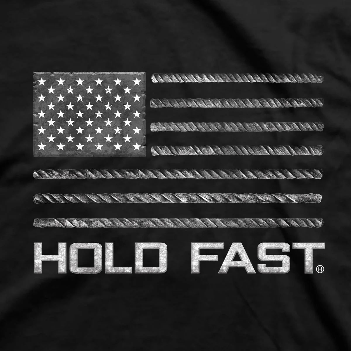 HOLD FAST Rebar Flag Men's T-Shirt