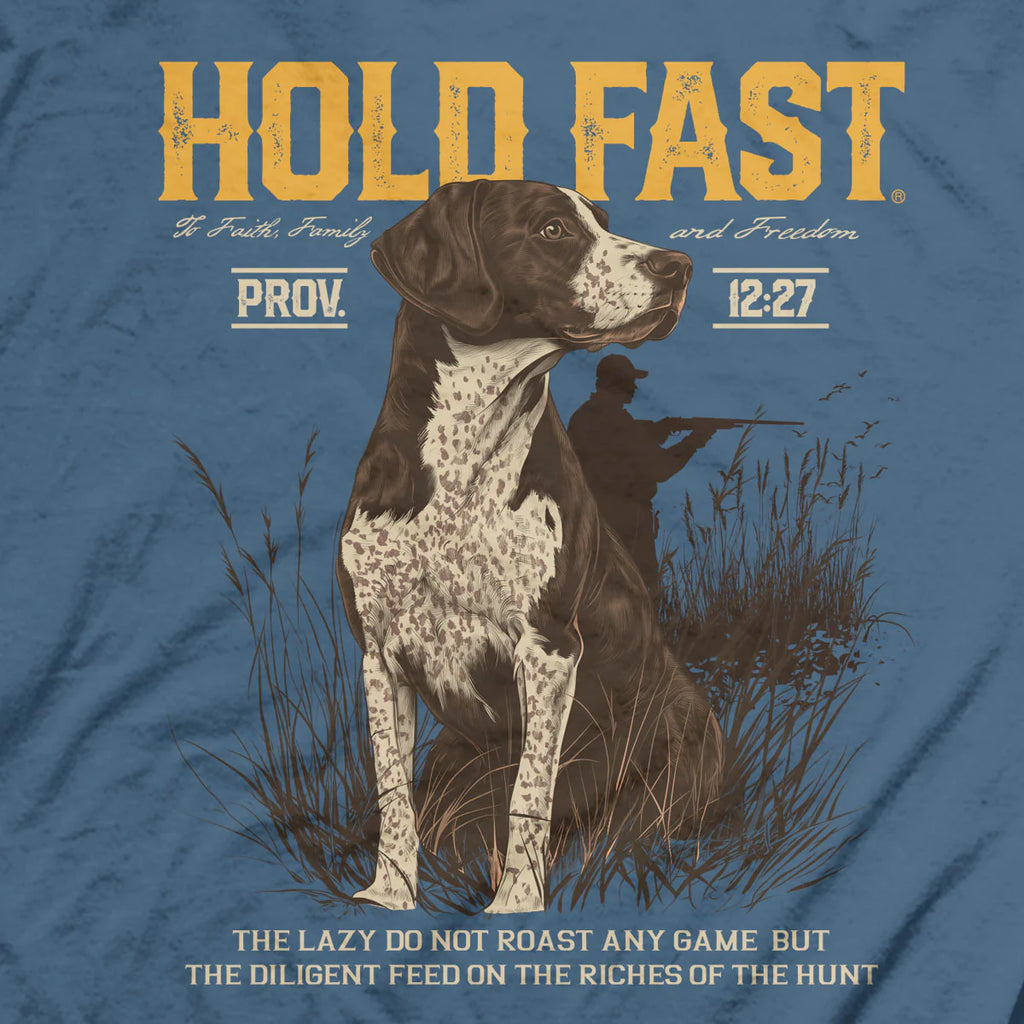 HOLD FAST Hunting Dog Men's T-Shirt