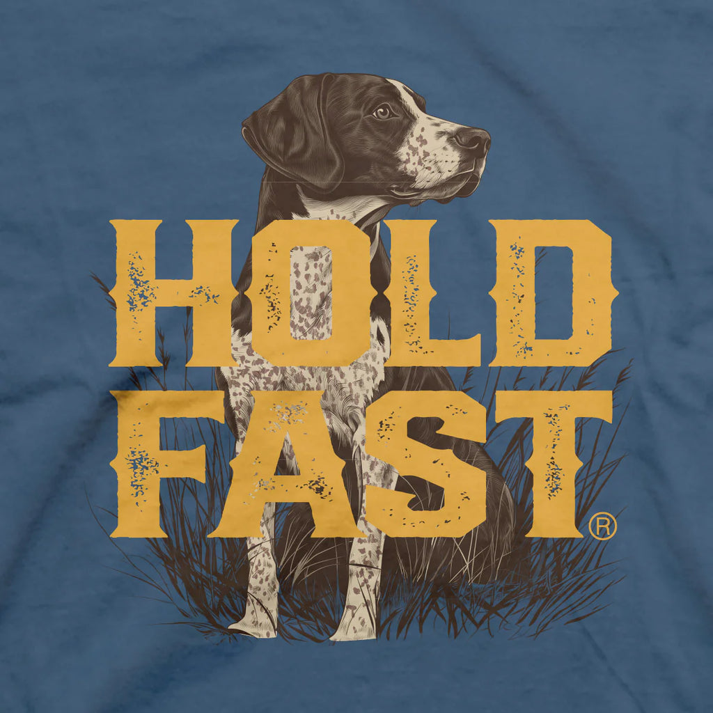HOLD FAST Hunting Dog Men's T-Shirt