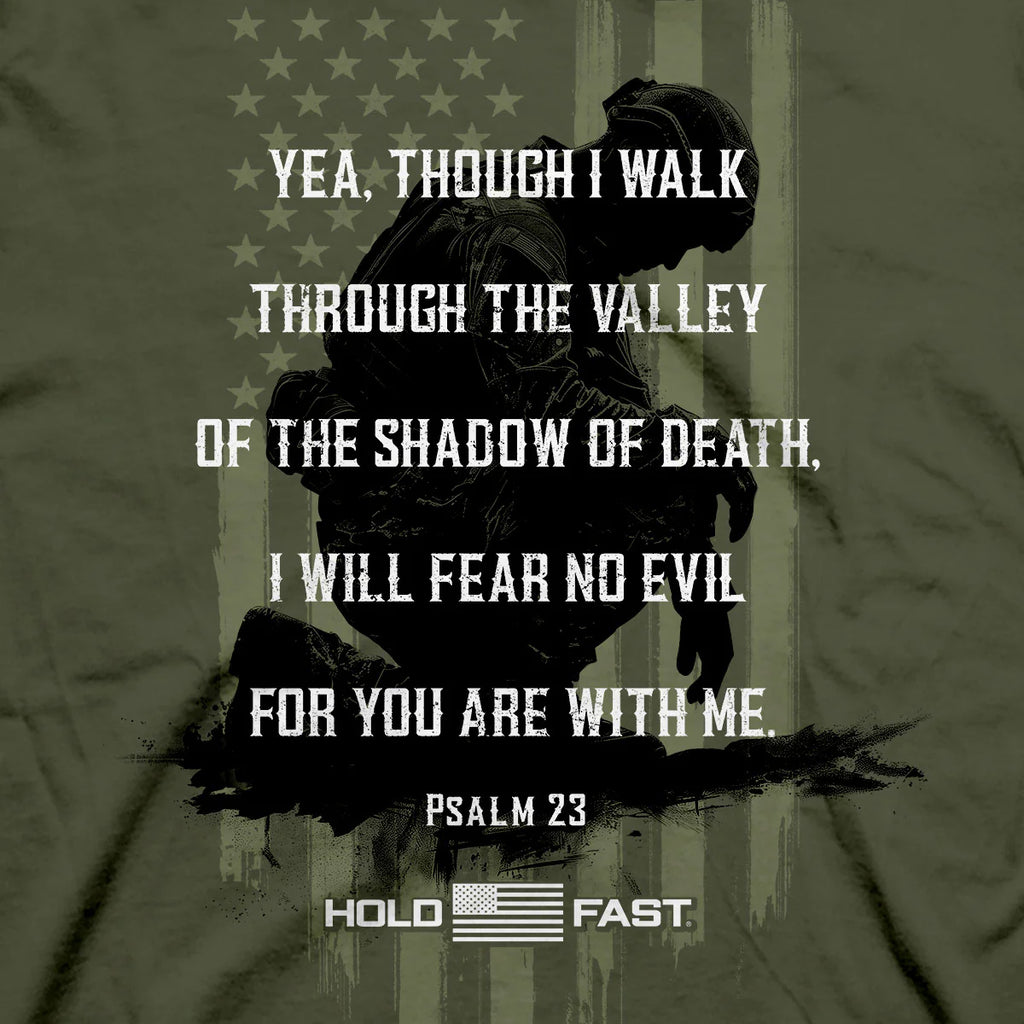 HOLD FAST Psalm 23 Men's T-Shirt