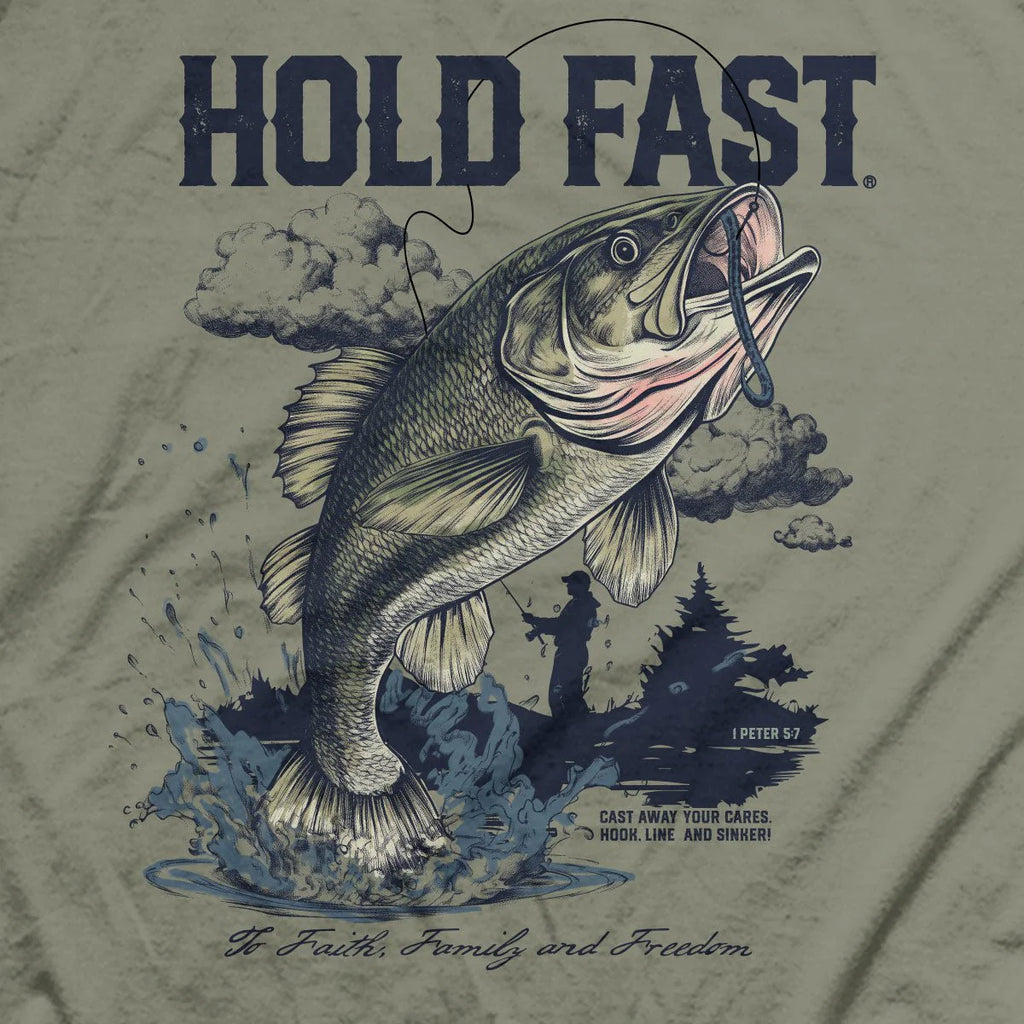 HOLD FAST Fishing Men's T-Shirt