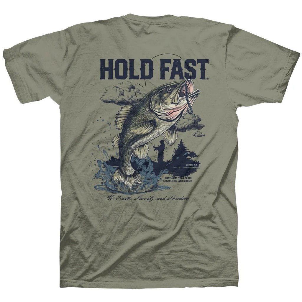 HOLD FAST Fishing Men's T-Shirt